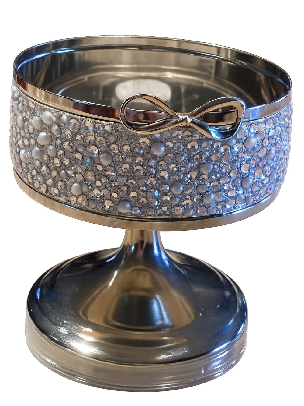 Bath & Body Works Silver Decorative Pedestal Base